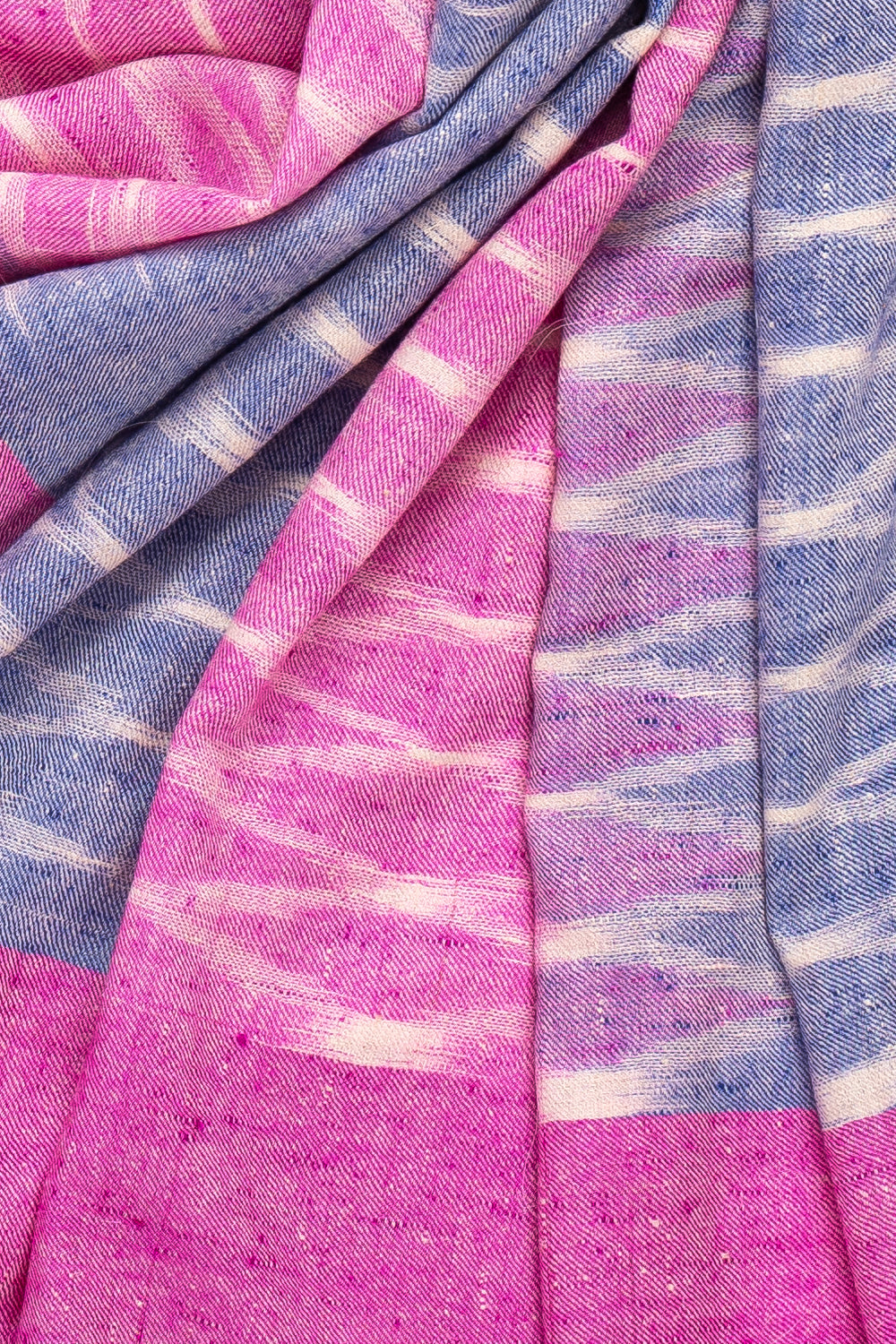 Pink Pure Pashmina Scarf - Ikat (Classics)
