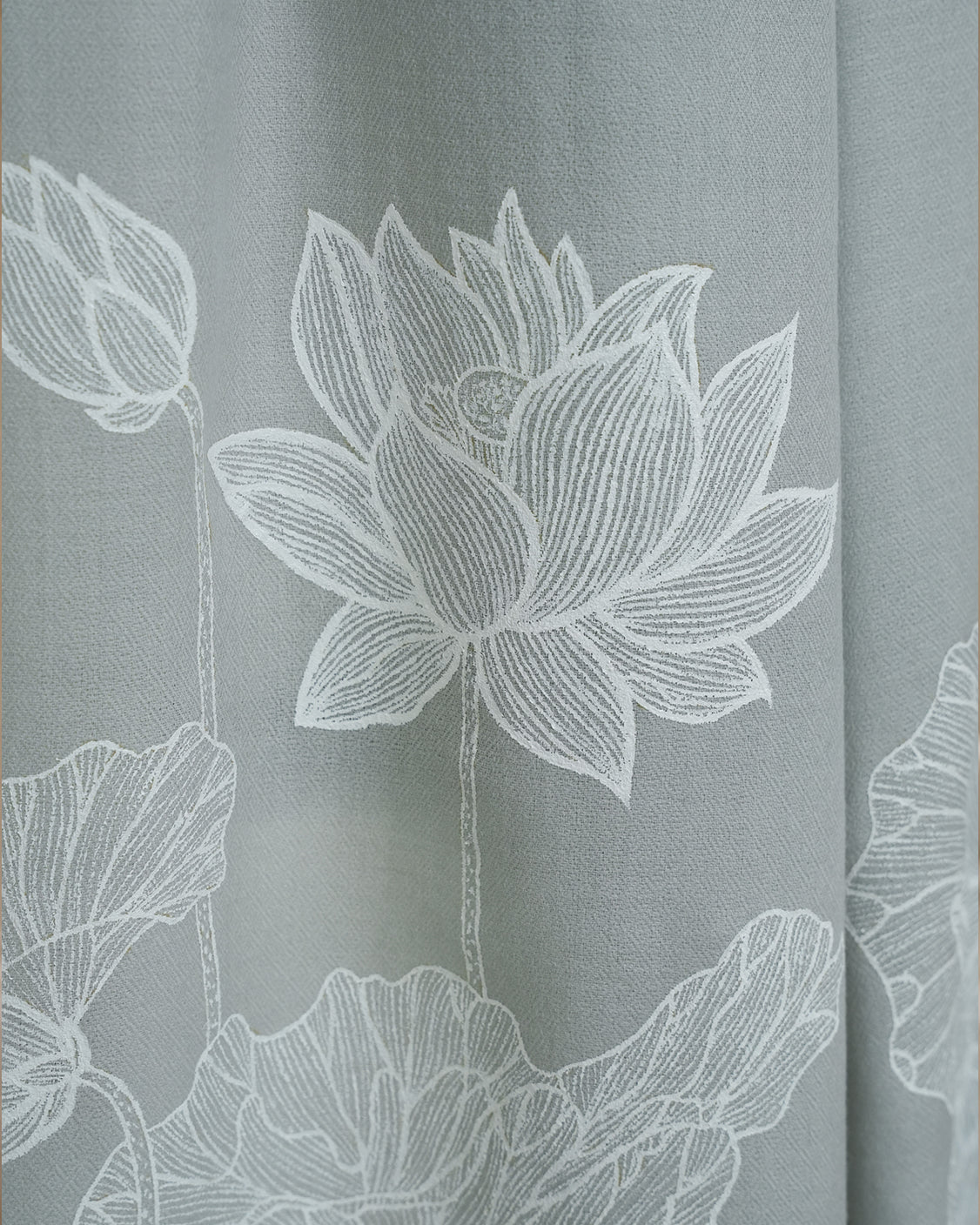 Lotus Pitch Designed Handpainted Heavy Border Pure Pashmina Scarf