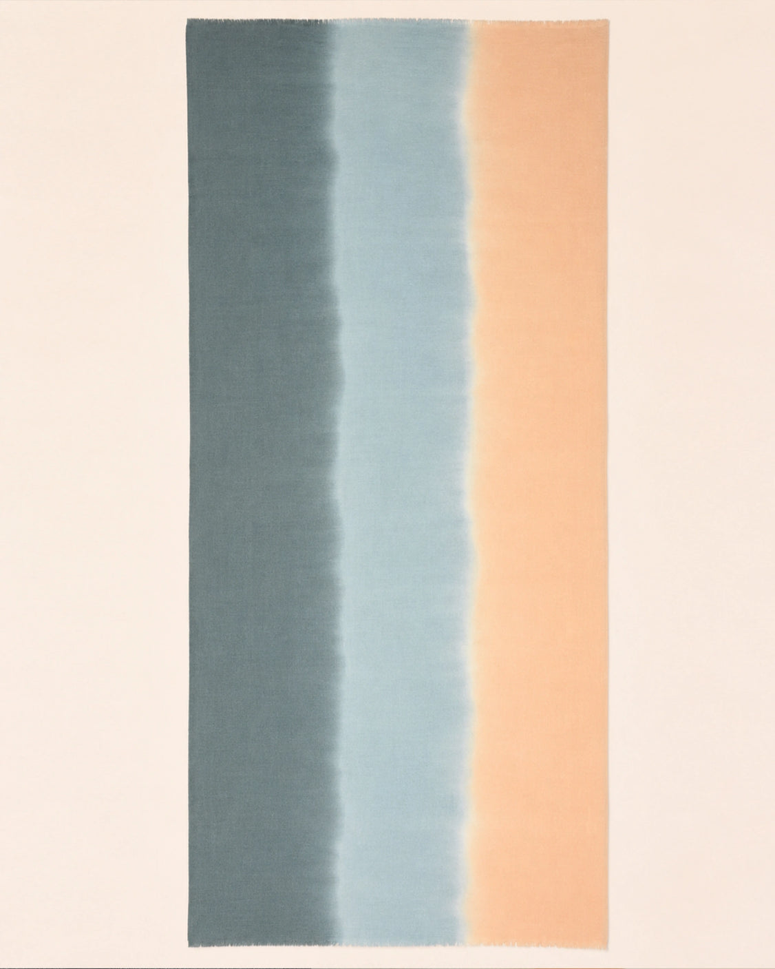 Grey Pure Pashmina Ombre Scarf