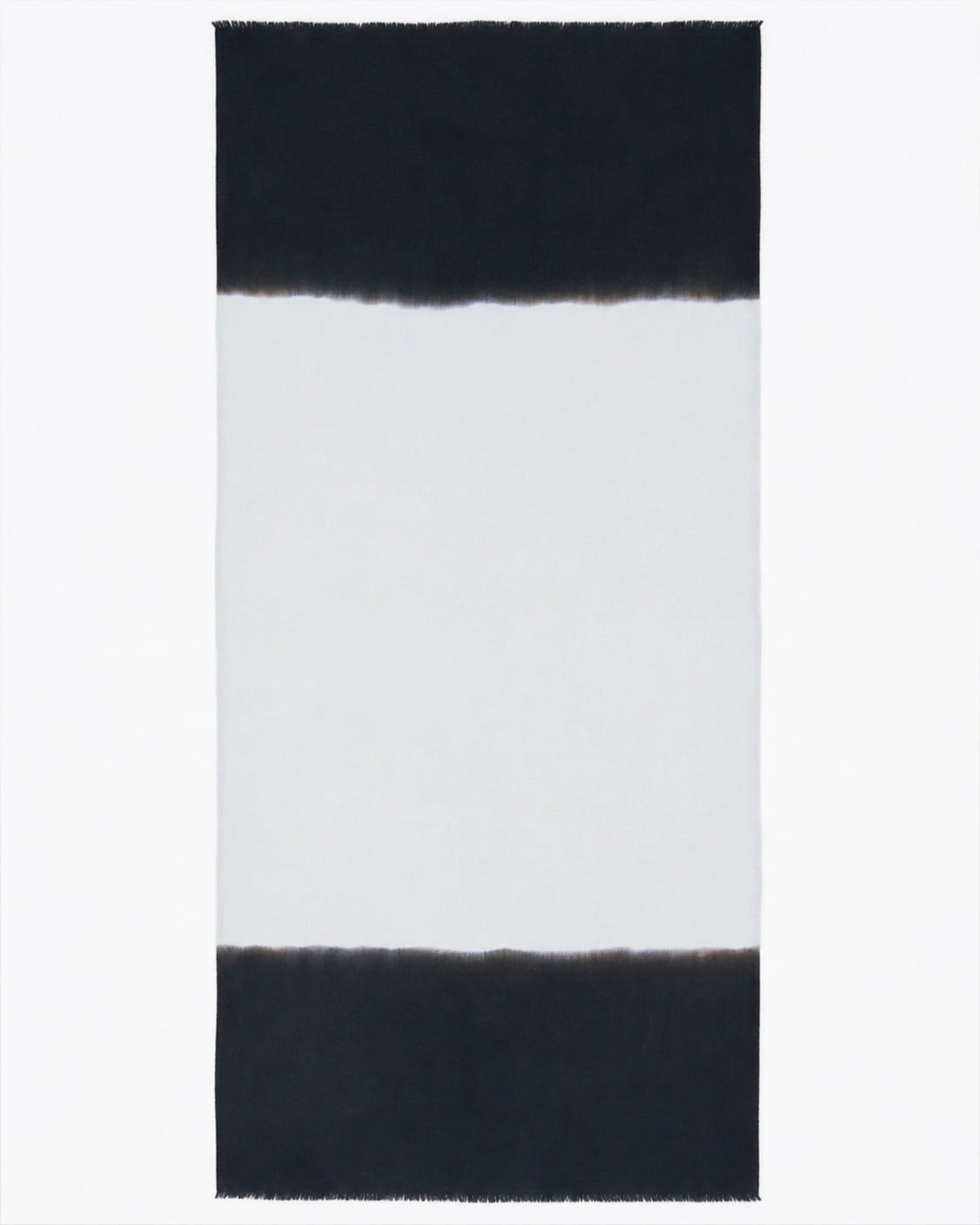 Black Ombre Pure Pashmina Scarf